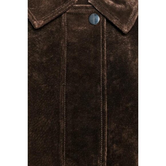 ZARA 100% LEATHER SHORT JACKET - Picture 8 of 10